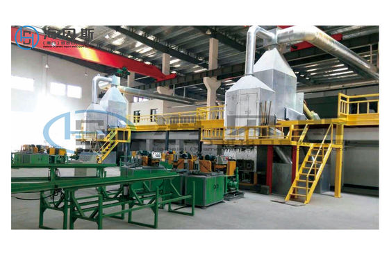 Brass Tube Manufacturing Machinery Water Cooling Brass Rod Casting Machine
