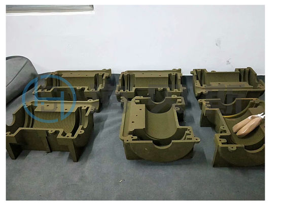 Shell Core Molding Machine 380V With Conveyor Belt Cast Iron Casting