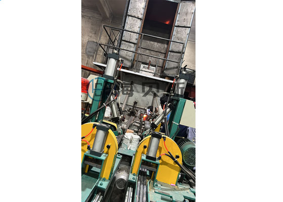 PLC Control Brass Billet Casting Machine Semi Automatic For Cutting Tool Making